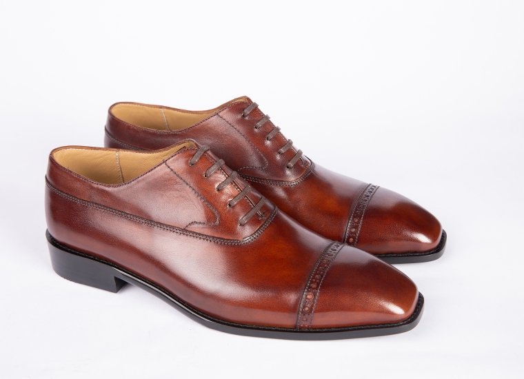 Brown Balmoral Cap Toe RU