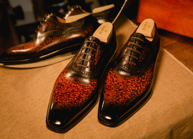 Oxford PlainToe Fire Amber LE