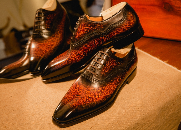 Oxford PlainToe Fire Amber LE