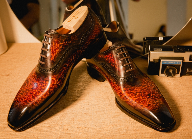 Oxford PlainToe Fire Amber LE