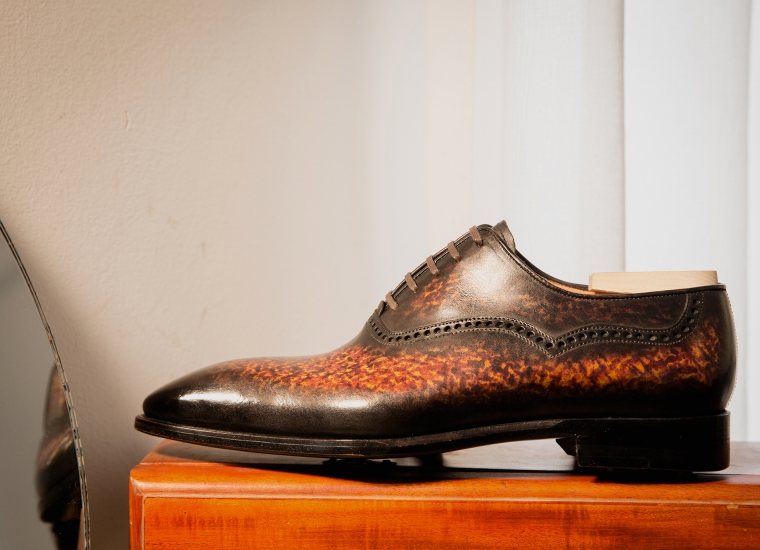 Oxford PlainToe Fire Amber LE