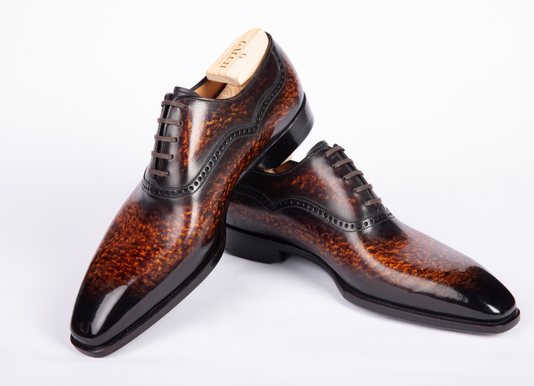 Oxford PlainToe Fire Amber LE