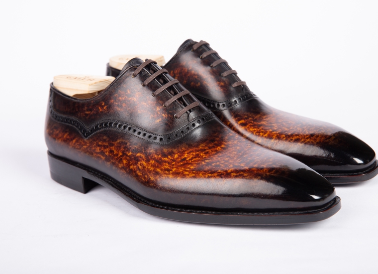Oxford PlainToe Fire Amber LE