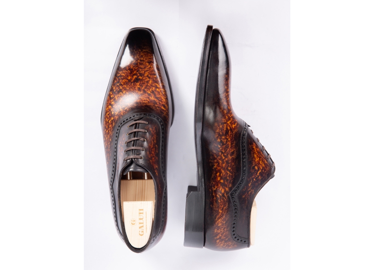 Oxford PlainToe Fire Amber LE
