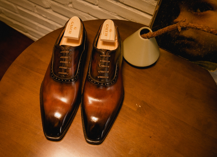 Oxford PlainToe Brown Patina LE