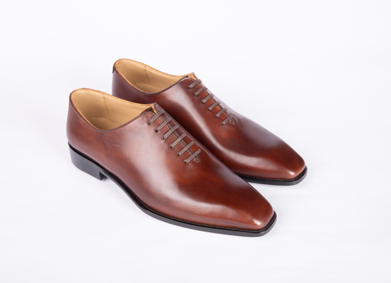 Brown Whole Cut Oxford RU