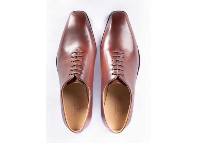 Brown Whole Cut Oxford RU