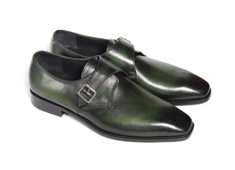 Single Monkstrap Green Patina RU