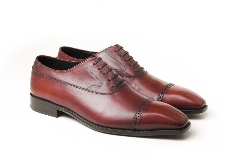 Oxford Balmoral Captoe Burgundy RU