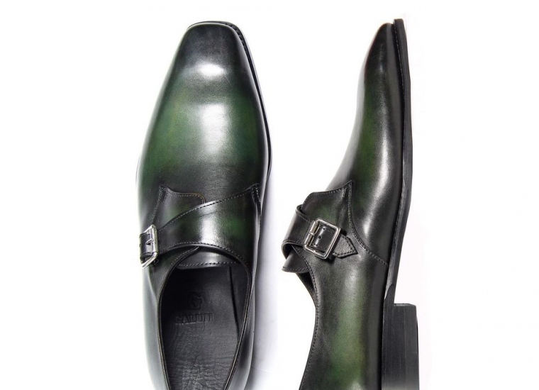 Single Monkstrap Green Patina RU