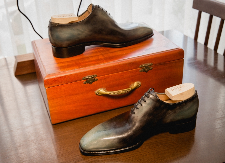 Oxford WholeCut Cyan LE