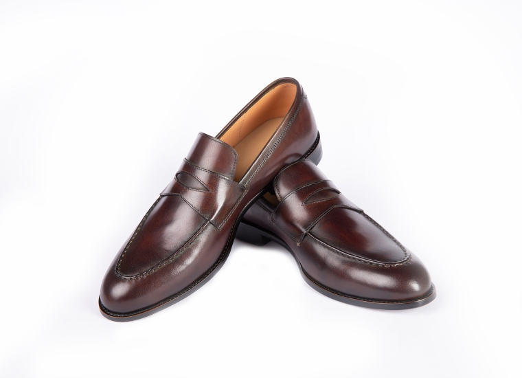 Dark Brown Penny Loafer RU