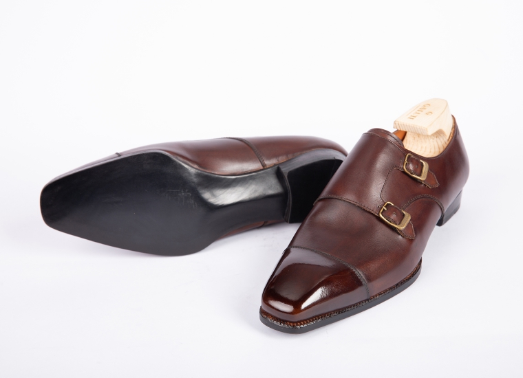 Brown Double Monk Strap LE