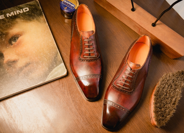 Brown Patina Adelaide Oxford LE