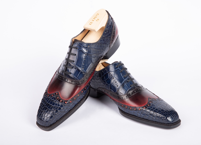 Oxford FullBrogue Mix Crocodile LE
