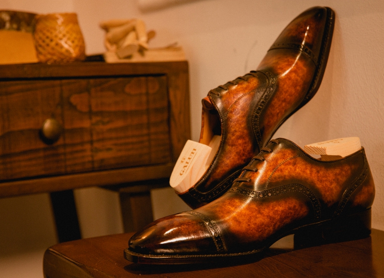 Oxford Semi Brogue Amber Patina LE