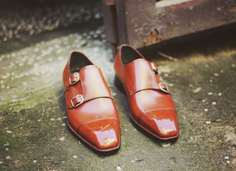 Double Monkstrap Light Brown LE